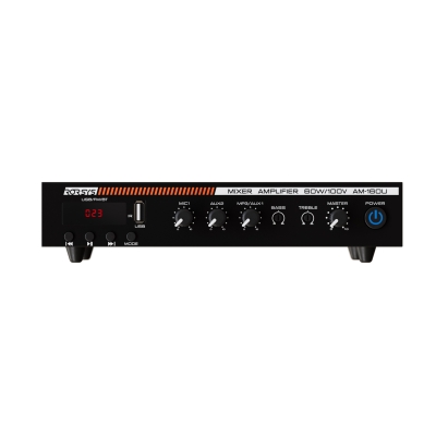 Цифровой микшер-усилитель с медиаплеером, 60 Вт AM-160U